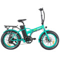 500W Small Folding Electric Bicycle Fat Tire Folding Bike